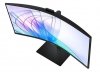 Samsung Monitor 34 cale ViewFinity S65VC VA 3440x1440 UWQHD 21:9 1xHDMI 1xDP 1xUSB-C 90W 2xUSB-A LAN 5ms HAS Webcam głośniki zak